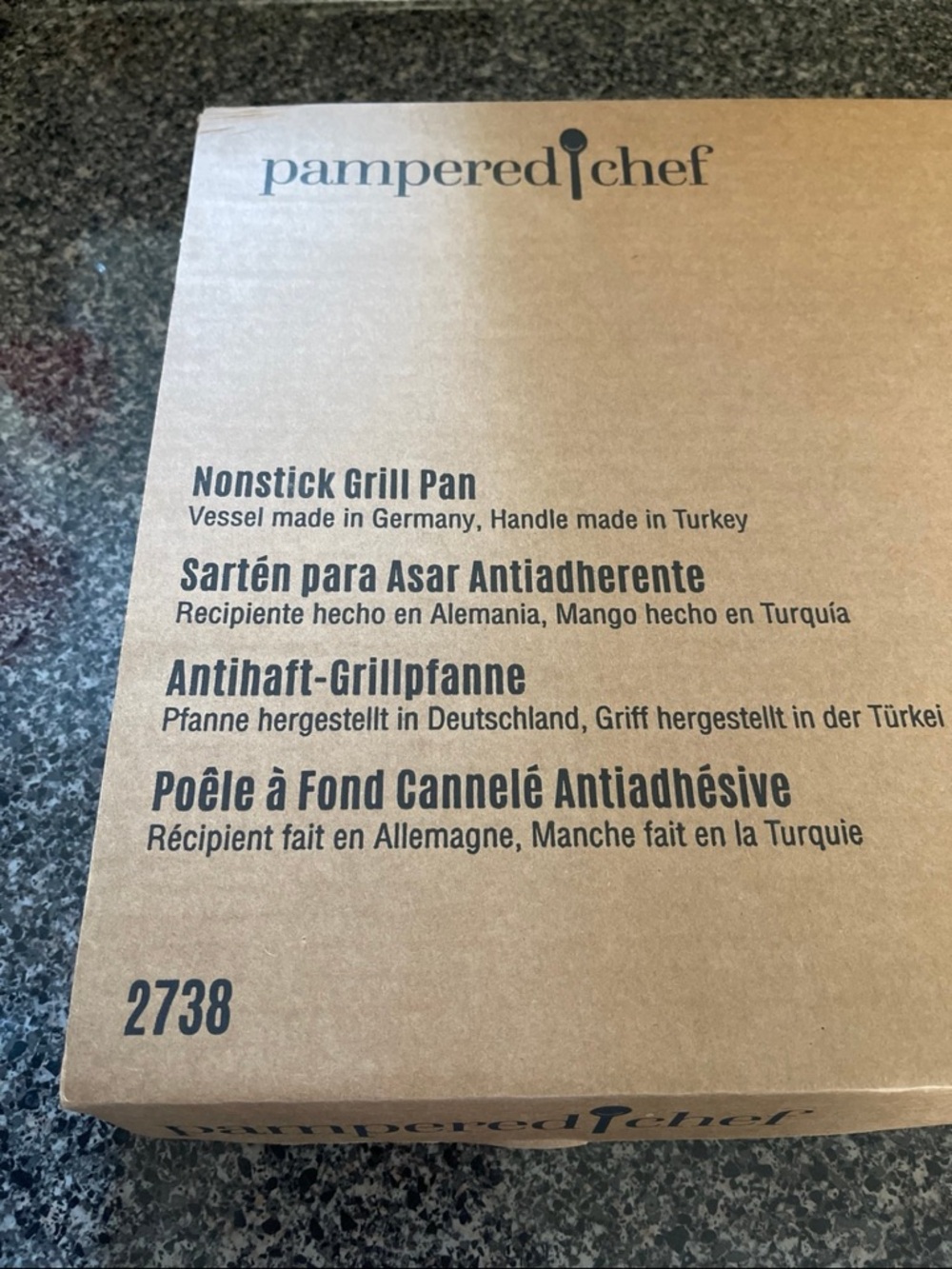 Pampered Chef Nonstick Grill Pan - New in Box - Picture 2 of 5